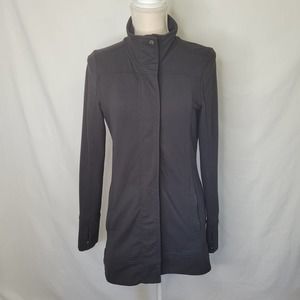 Athleta Black Reflection Full Zip Jacket S